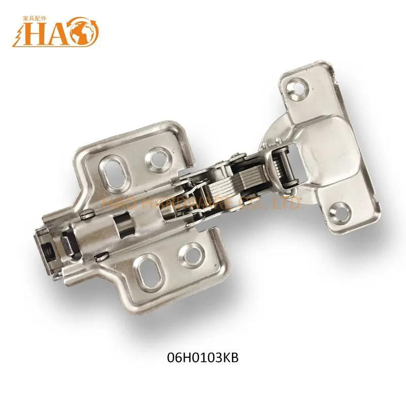 Clip-On-Scharnier mit sanfter Schließung