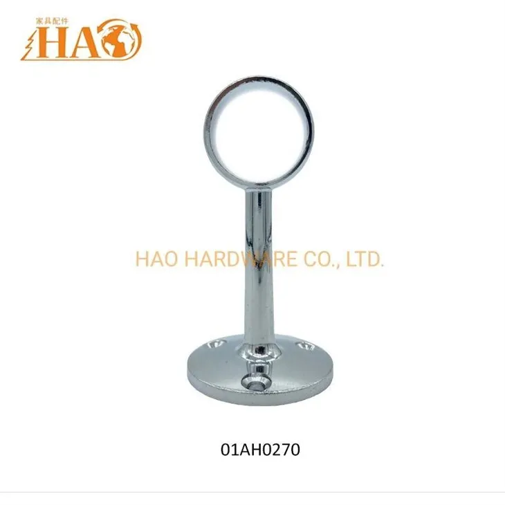 Silberfarbener, verstellbarer Metall-Kleiderrohr-Verbindungsstangenständer