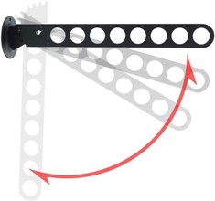 Verstellbare Kleiderständer, Trockner, zusammenklappbarer Kleiderbügel, Wandmontage